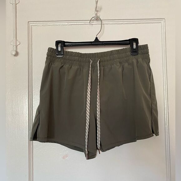 90 Degree by Reflex Olive Green Everyday Lined Athletic Shorts Size XL - Picture 1 of 6